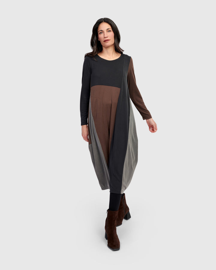 Drift Cupro Relaxed Dress, Mix