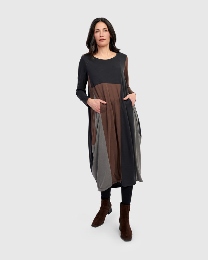 Drift Cupro Relaxed Dress, Mix
