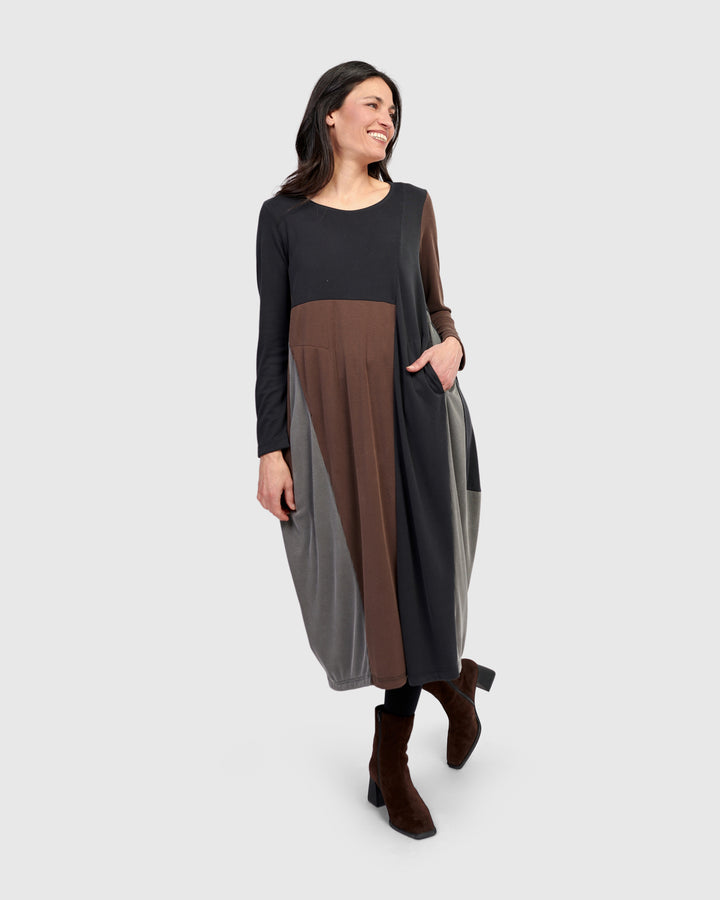 Drift Cupro Relaxed Dress, Mix