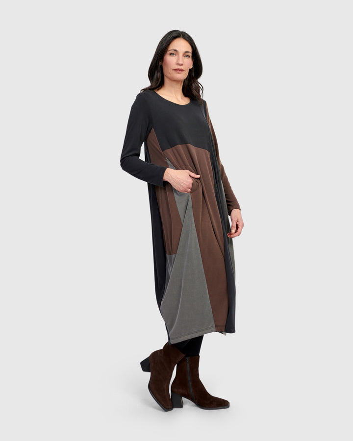 Drift Cupro Relaxed Dress, Mix