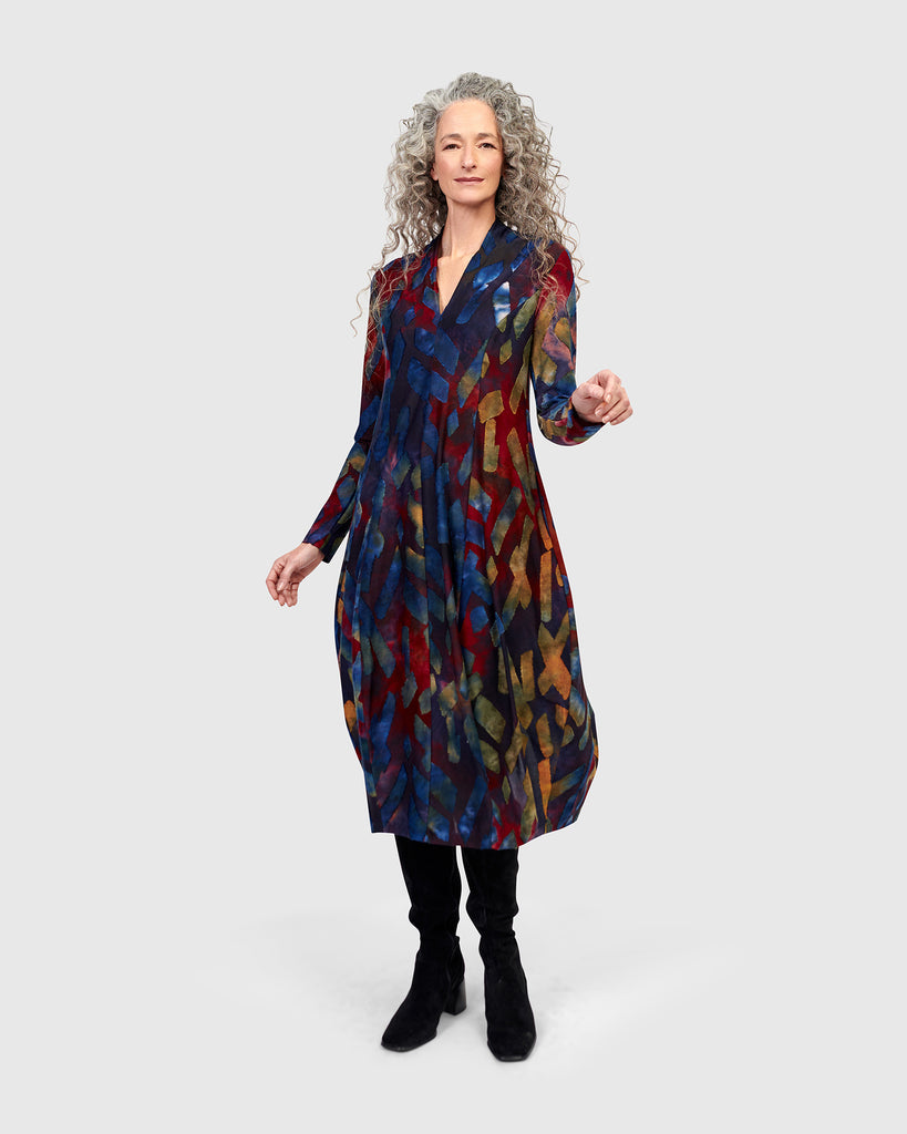 Sun　louren docking cocoon dress 別注 docking cocoon dress(M BLACK): Louren: WOMENS｜THE