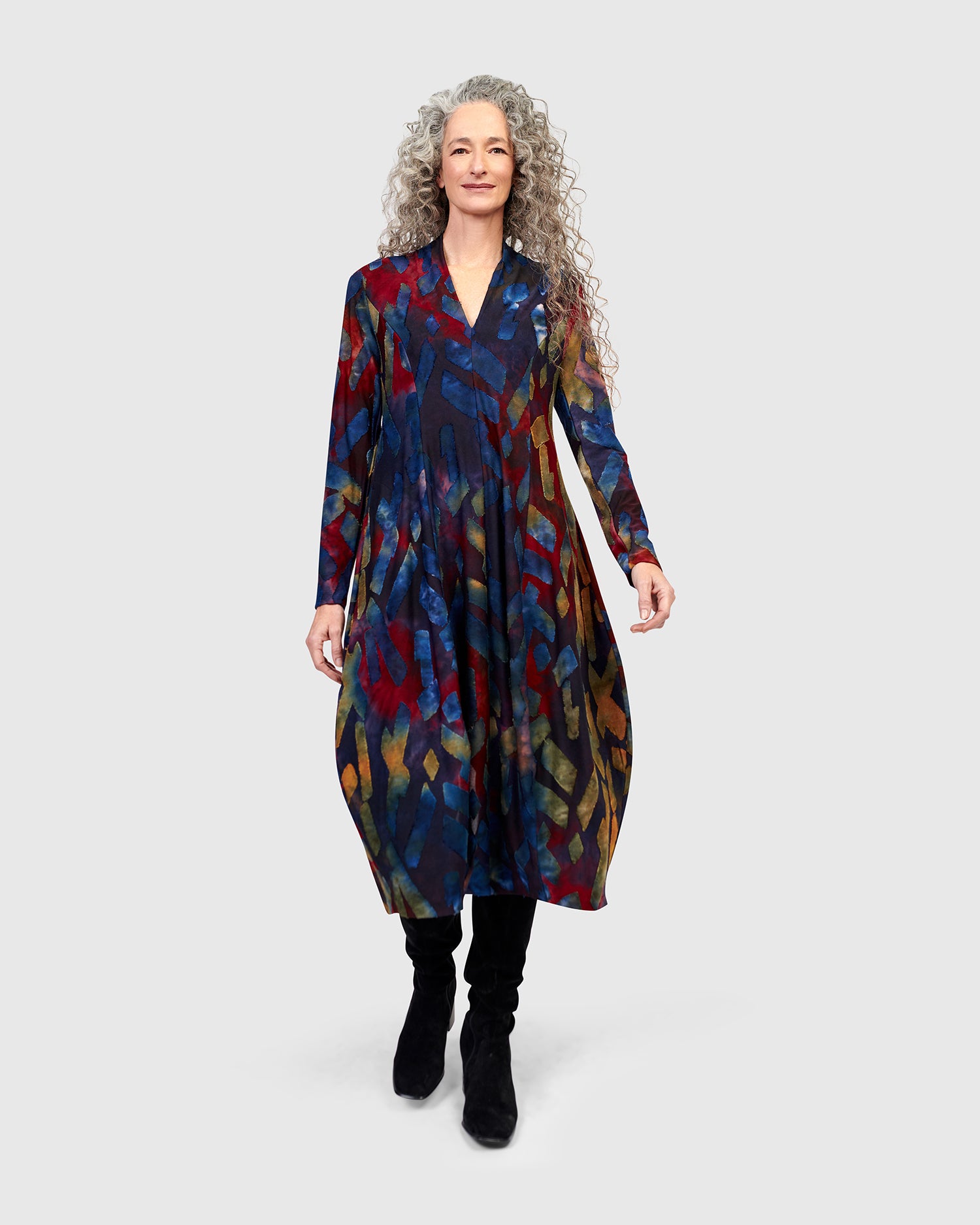 Sun　louren docking cocoon dress 別注 docking cocoon dress(M BLACK): Louren: WOMENS｜THE