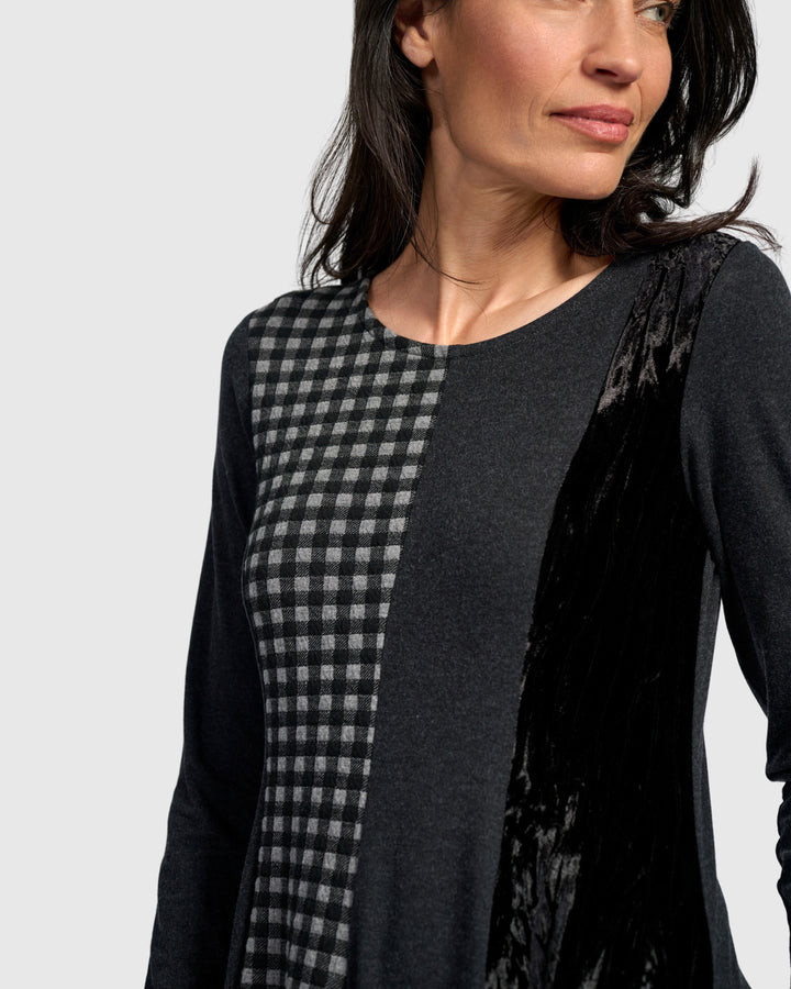 Sterling Dress, Grey Mix