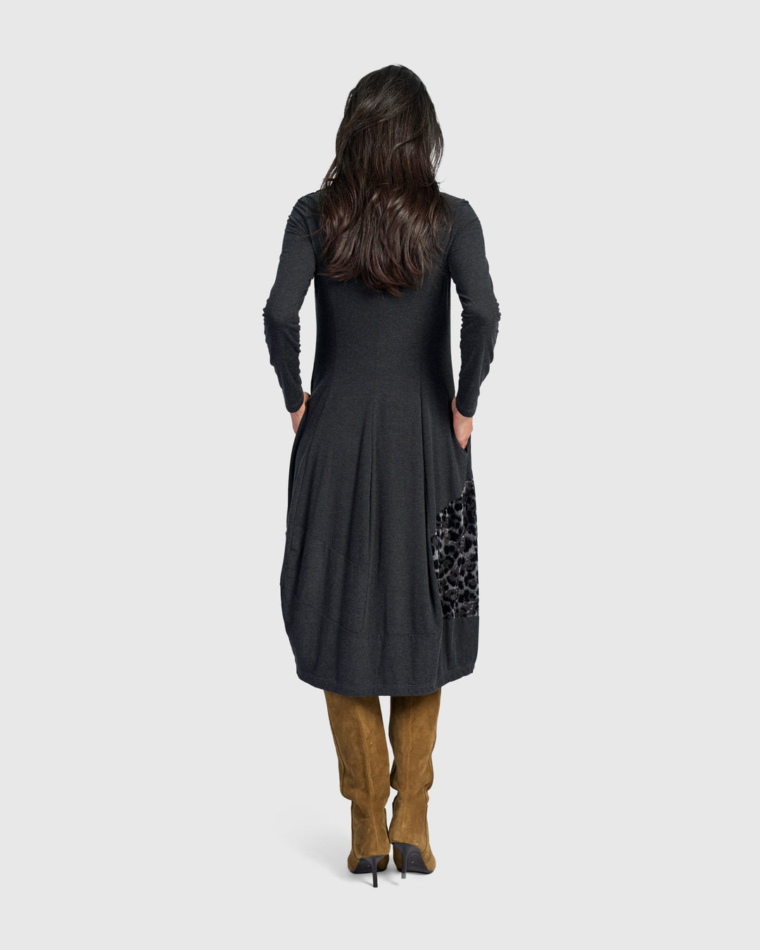 Sterling Dress, Grey Mix