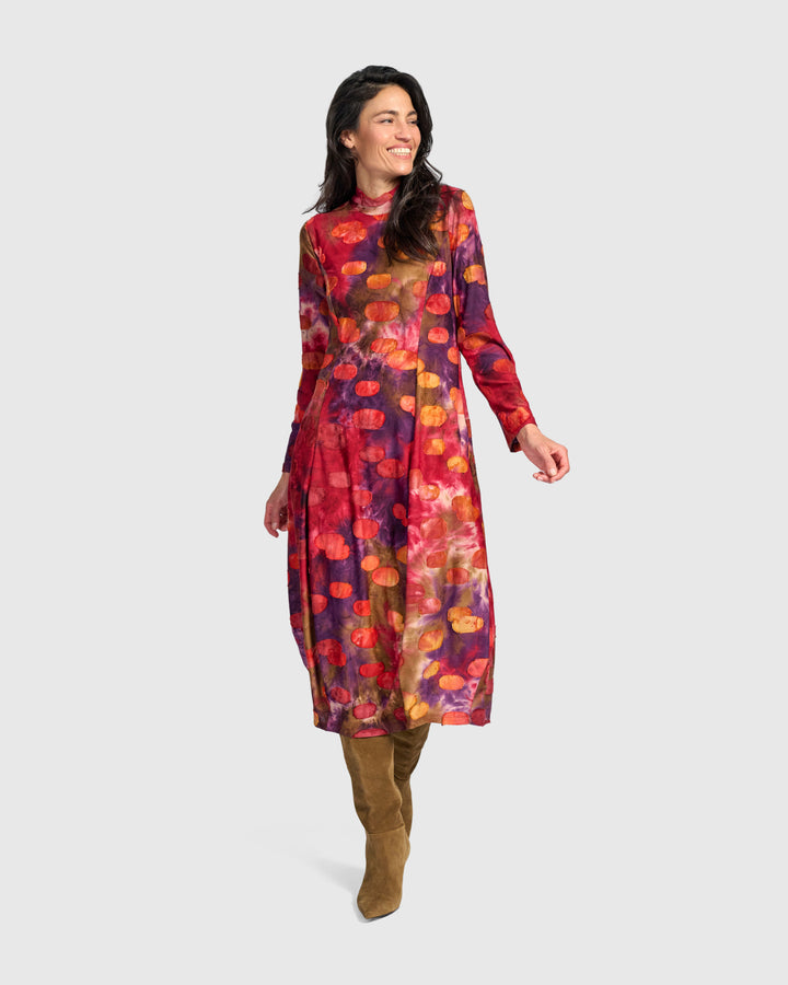 Jubilee Cocoon Dress, Berry Mix