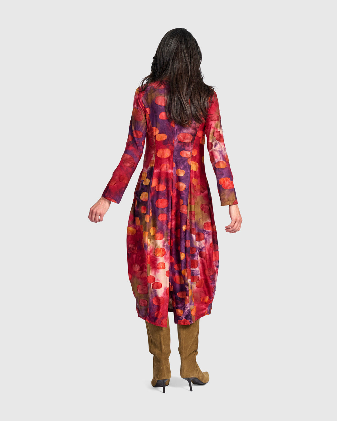 Jubilee Cocoon Dress, Berry Mix