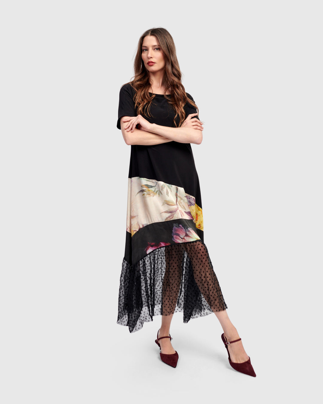 Tina T-Shirt Dress, Mix – Alembika U.S Tina T-Shirt Dress, Mix – Alembika U.S