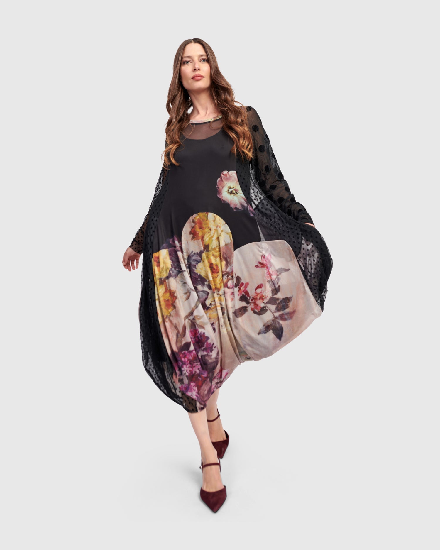 Chaka Crew Cocoon Dress, Mix – Alembika U.S.