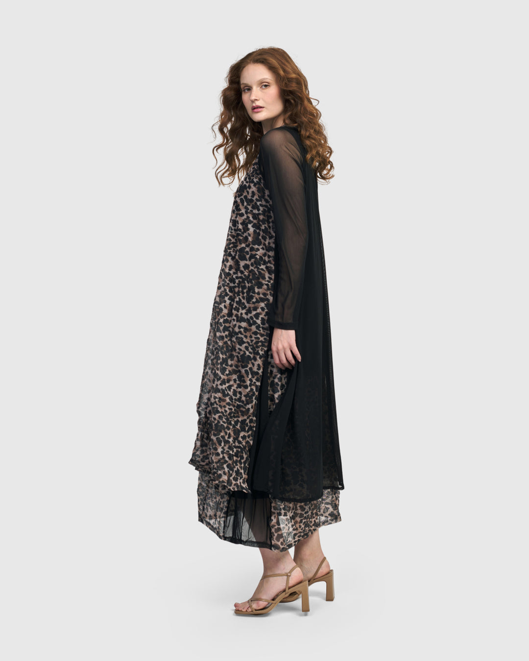 Adriana Midi Skirt, Leopard