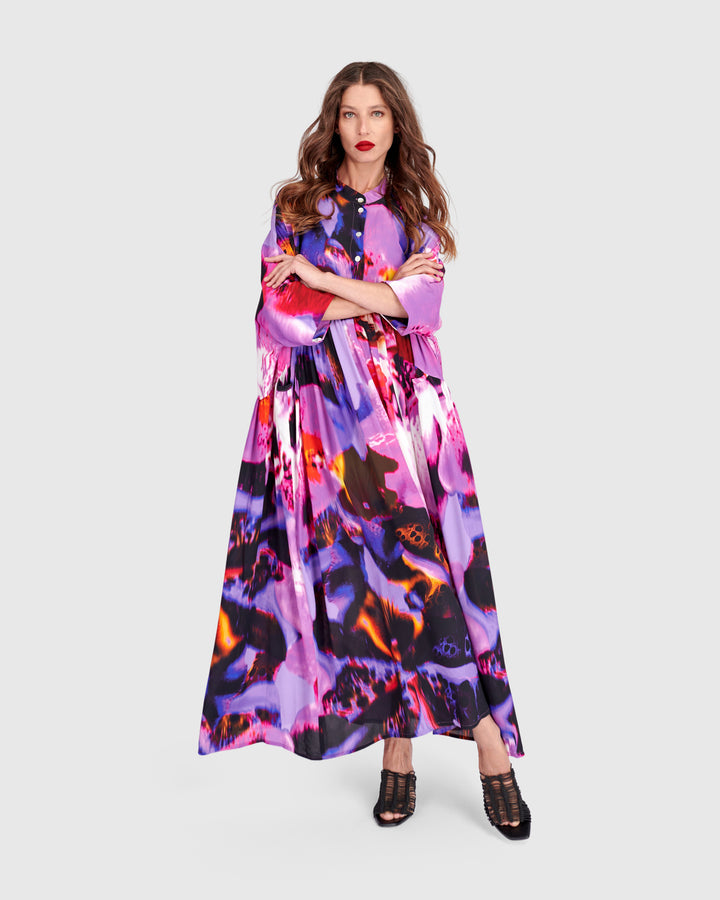 Hikari Oversized Dress, Orchid