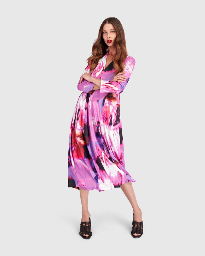 Gekko Cocoon Dress, Orchid