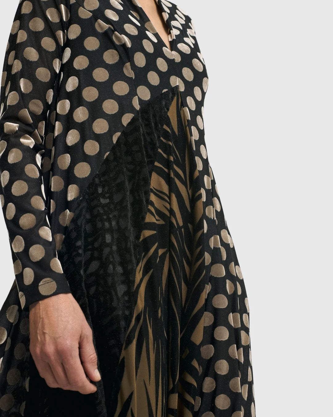 Equinox Cocoon Dress, Gold Alembika U.S. Equinox Cocoon Dress, Gold Alembika U.S.