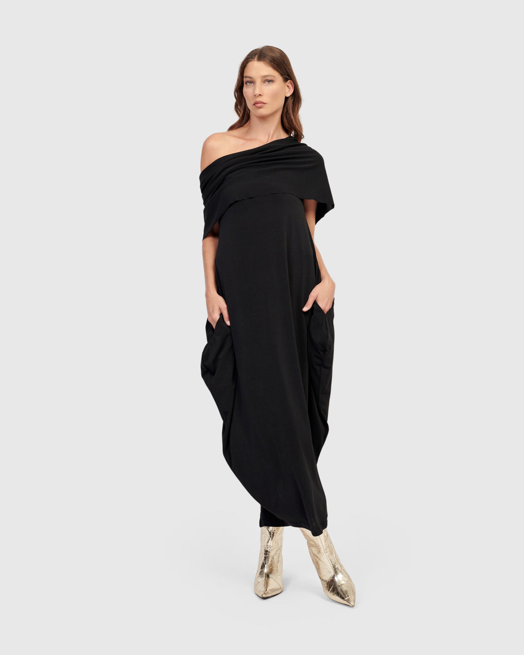 Savoir Maxi Dress, Black Alembika U.S. Savoir Maxi Dress, Black Alembika U.S.