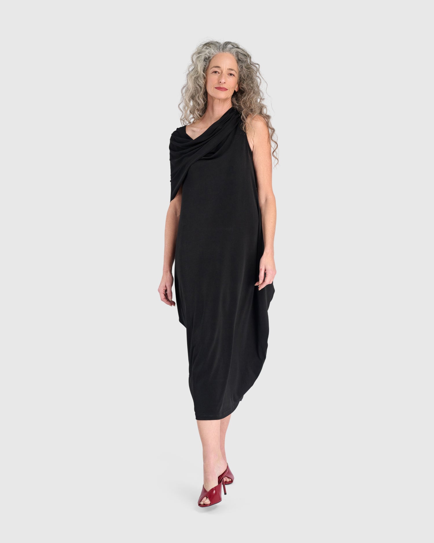 Savoir Maxi Dress, Black – Alembika U.S.