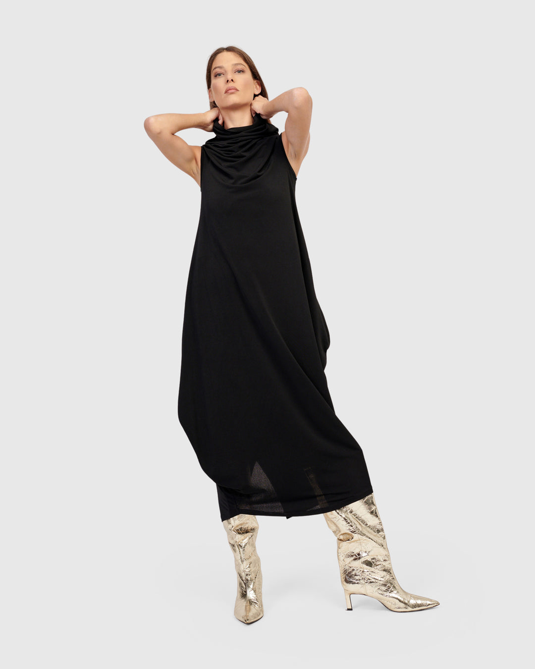 Alembika Savoir Maxi Dress, Black Black / 2 (US 8-10) Alembika Savoir Maxi Dress, Black Black / 2 (US 8-10)