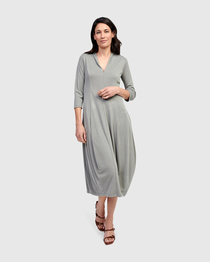 Essential Cocoon Dress, Saladine