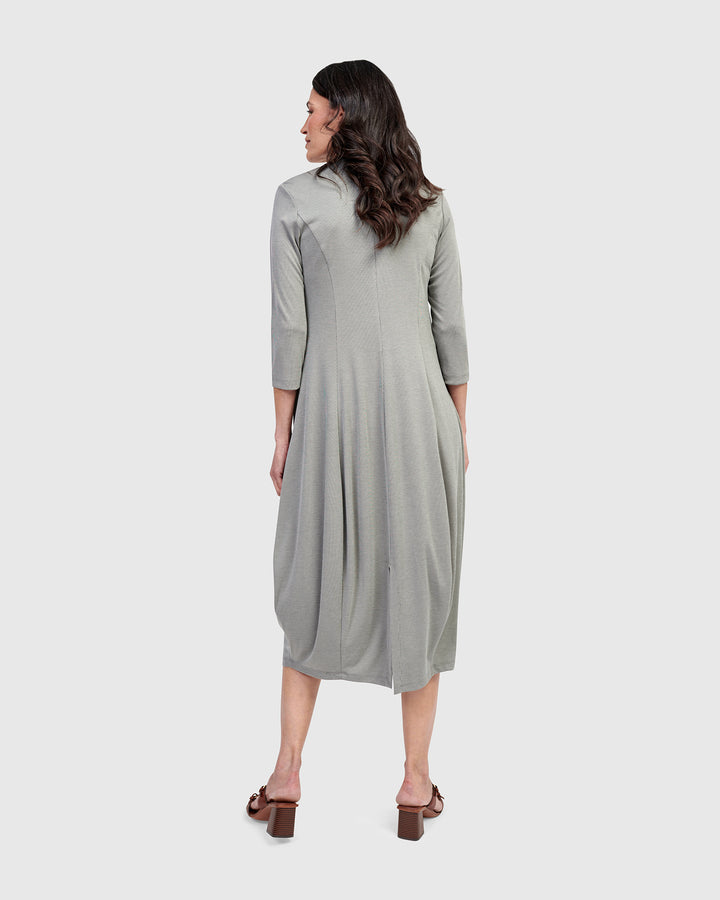 Essential Cocoon Dress, Saladine