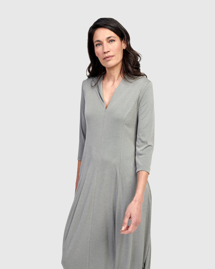 Essential Cocoon Dress, Saladine