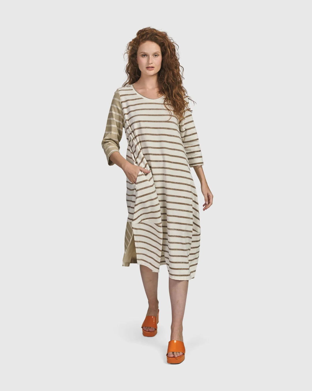 Oasis Caftan Dress, Cream Oasis Caftan Dress, Cream