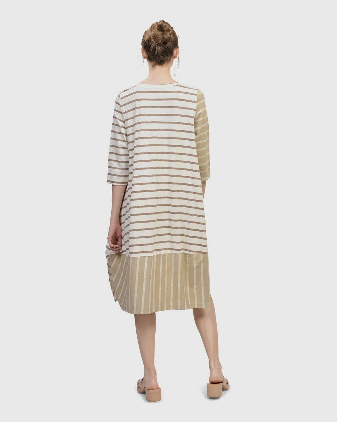 Oasis Caftan Dress, Cream – Alembika U.S