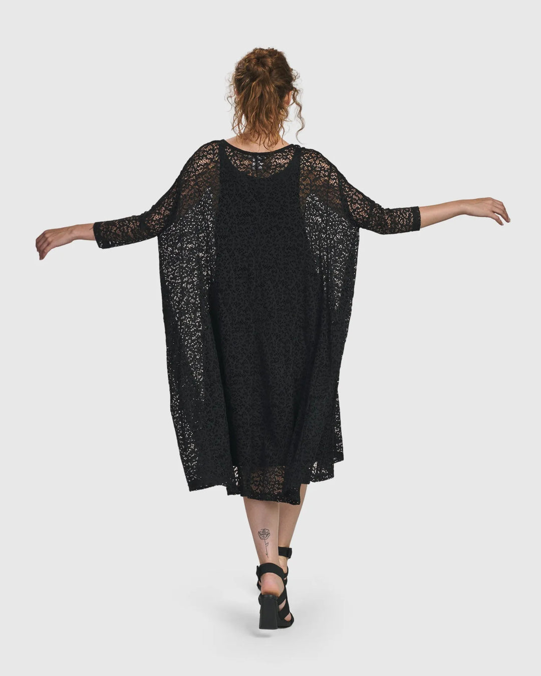 Artemis Trapeze Dress, Black Alembika U.S. Artemis Trapeze Dress, Black Alembika U.S.