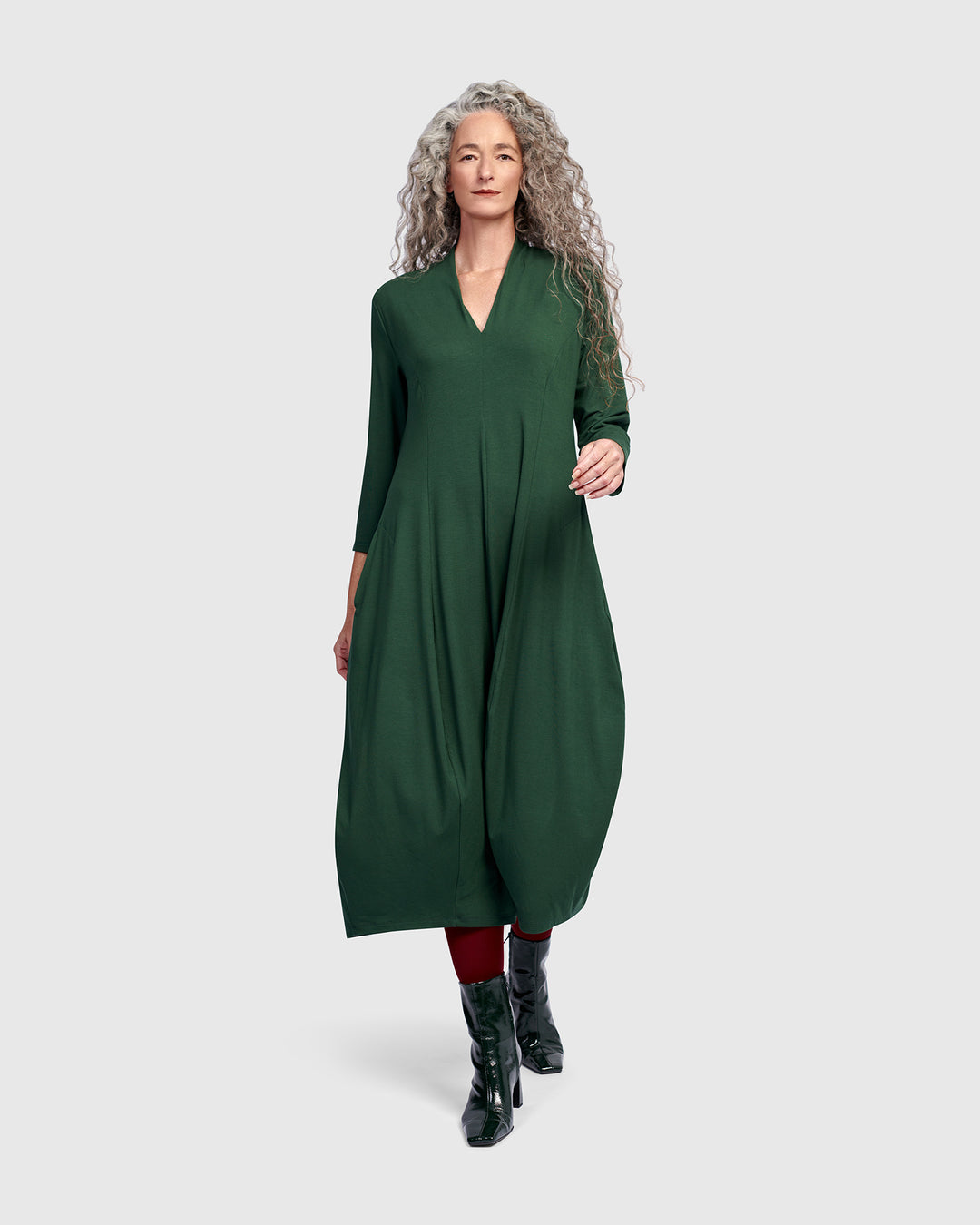 Essential Cocoon Dress, Jungle Alembika U.S. Essential Cocoon Dress, Jungle Alembika U.S.