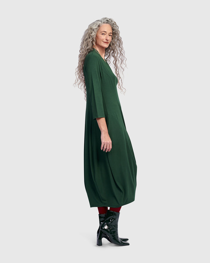 Essential Cocoon Dress, Jungle