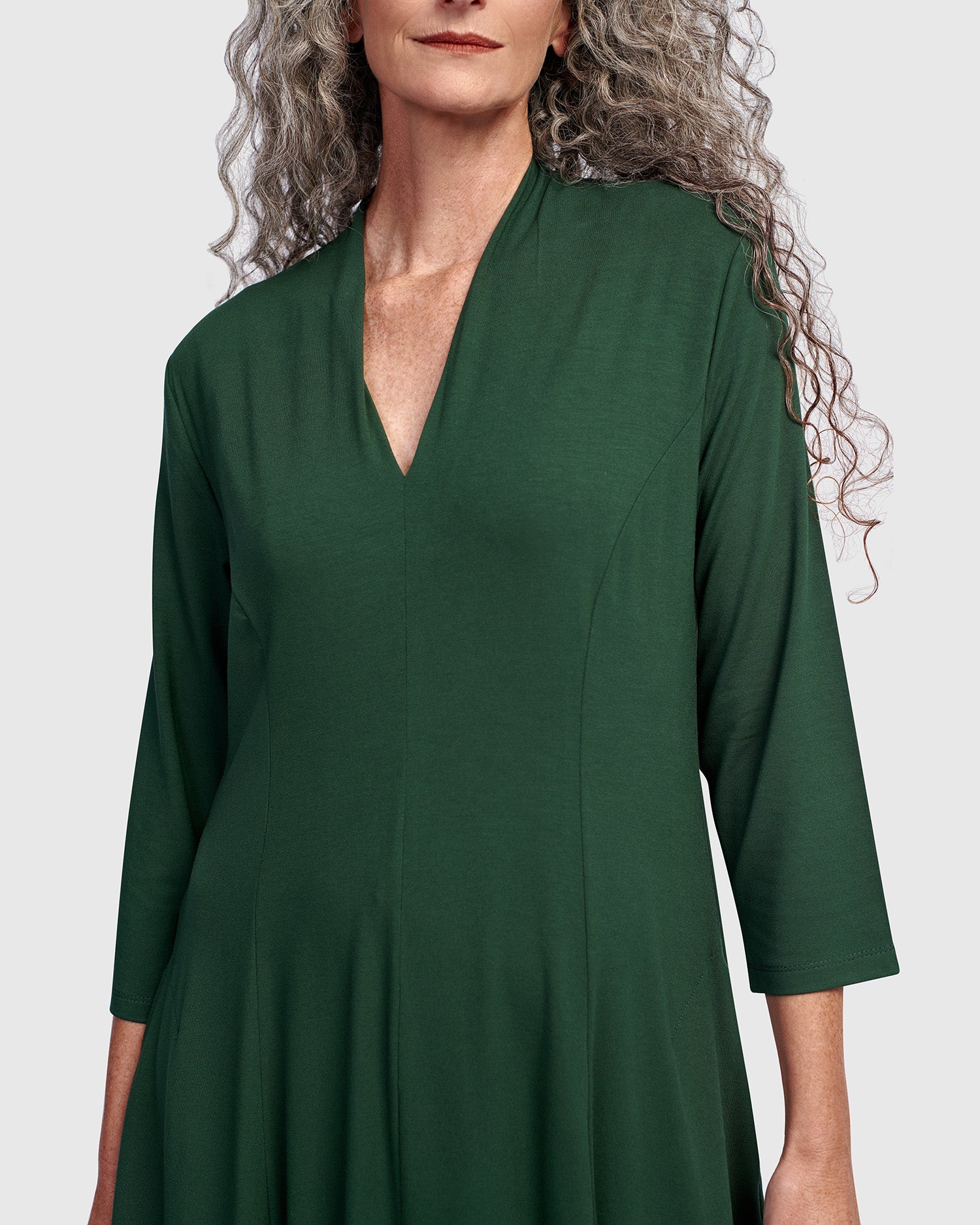 Essential Cocoon Dress, Jungle – Alembika U.S.
