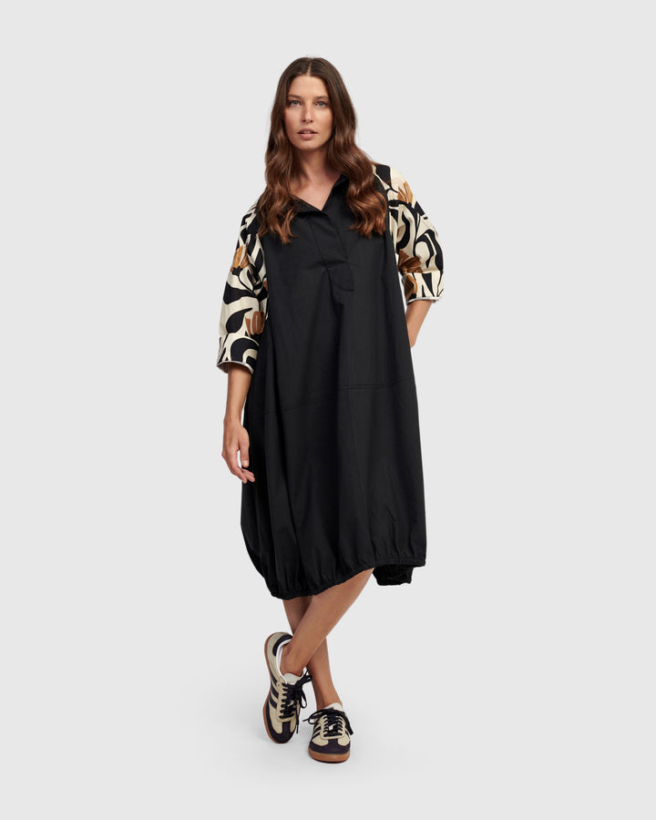 Ainslie Oversized Dress, Tulips