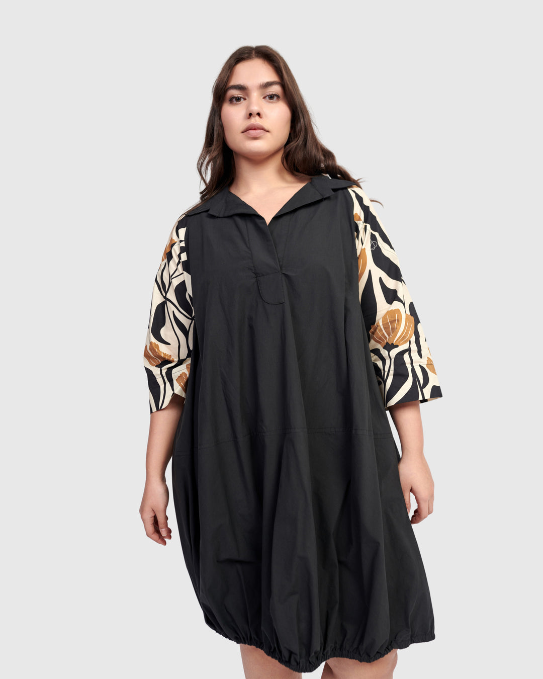 Ainslie Oversized Dress, Tulips