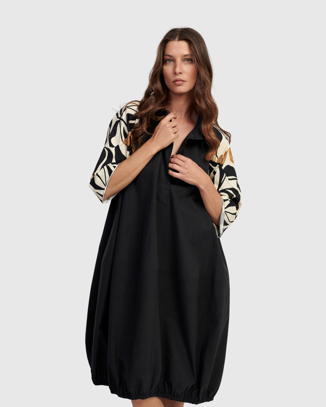 Ainslie Oversized Dress, Tulips