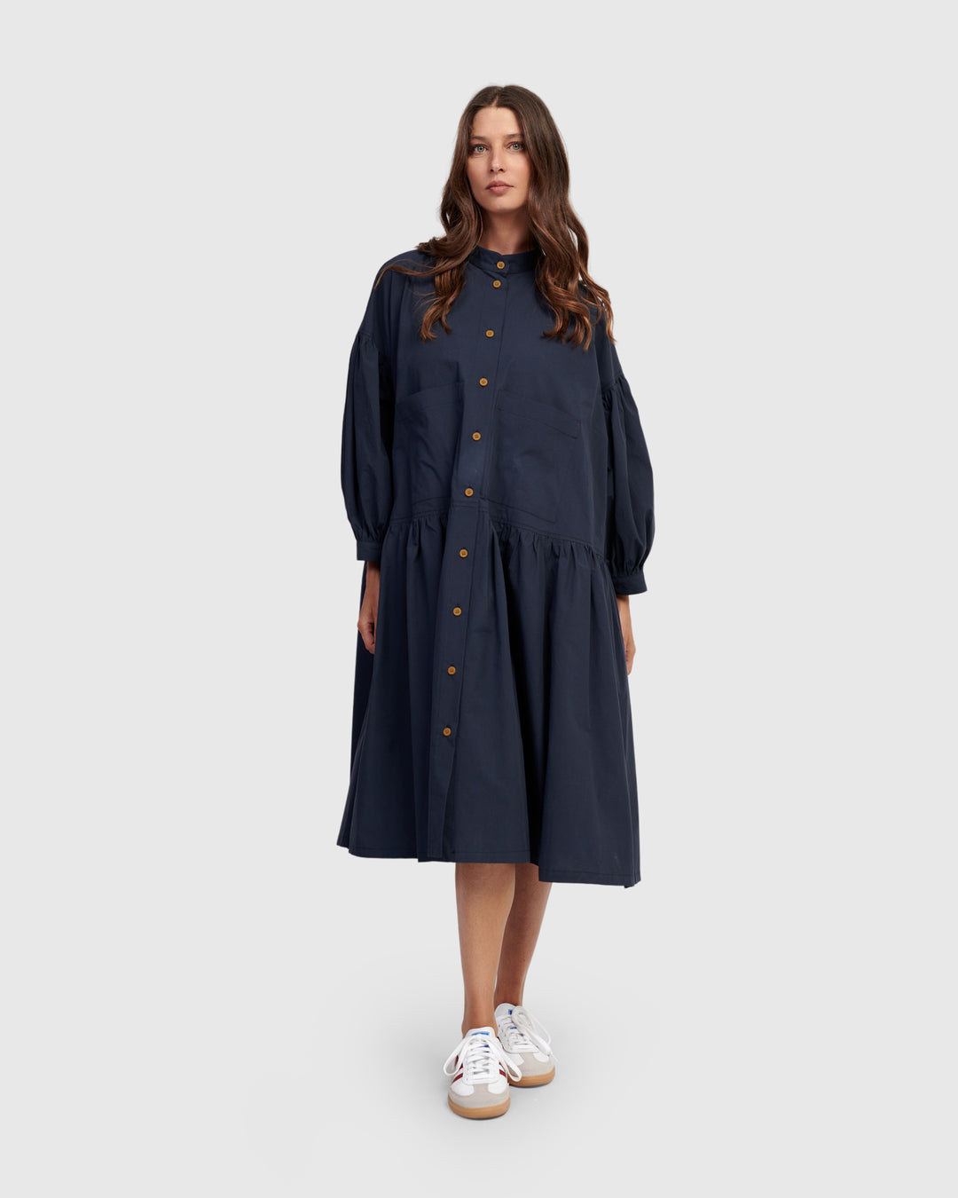 Schoolhouse Dress, Navy