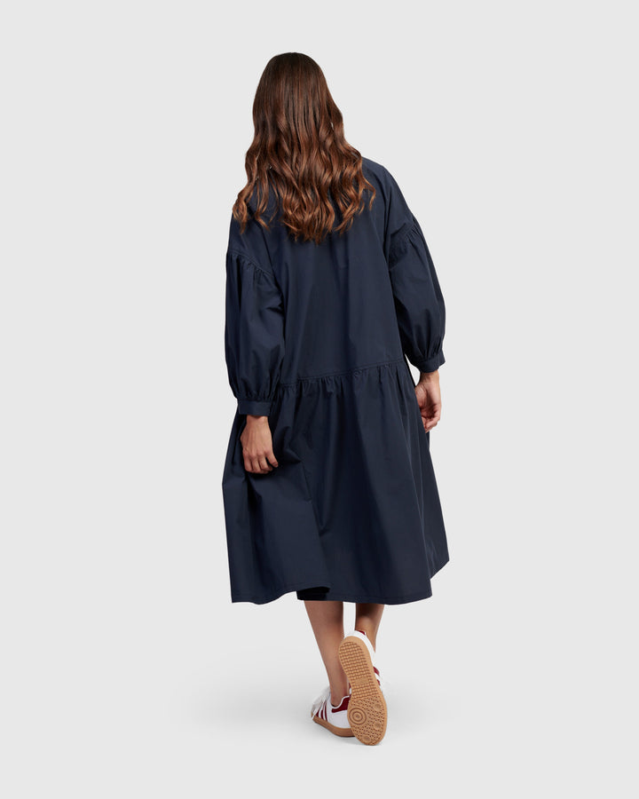 Schoolhouse Dress, Navy