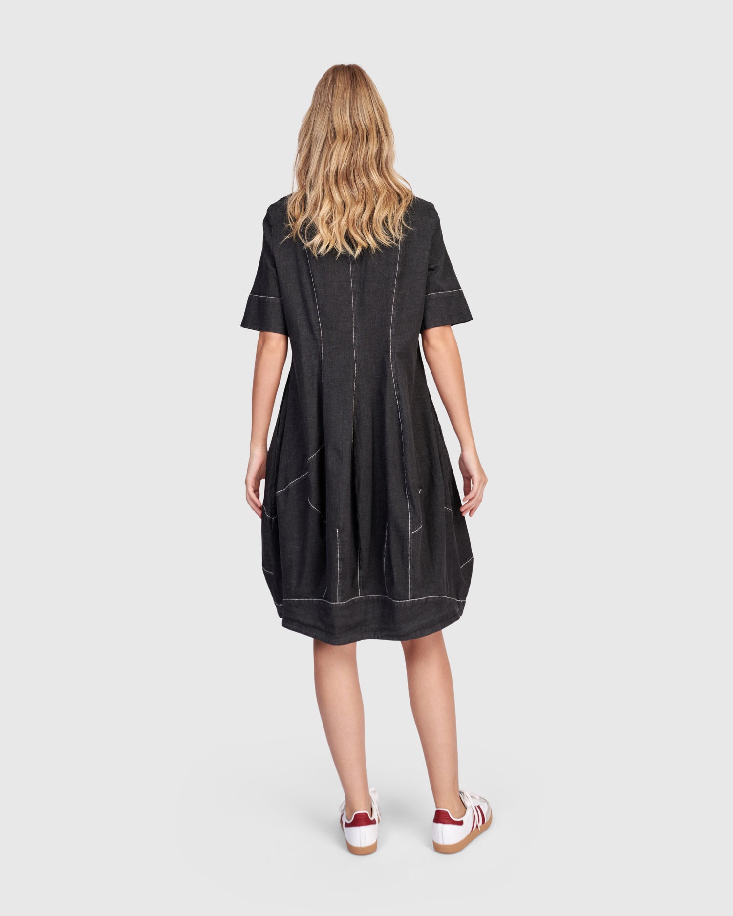 Tシャツ・カットソー MAGDA BUTRYM Women Tunic Tops 171524BLACK Black NEW Black Long Tunic With Slits / Women Tunic / Long Blouse