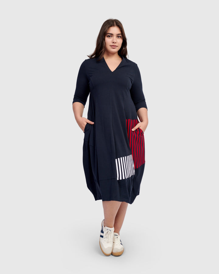 Alyssa Cocoon Dress, Mix