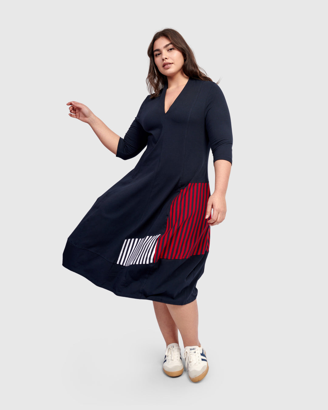 Alyssa Cocoon Dress, Mix