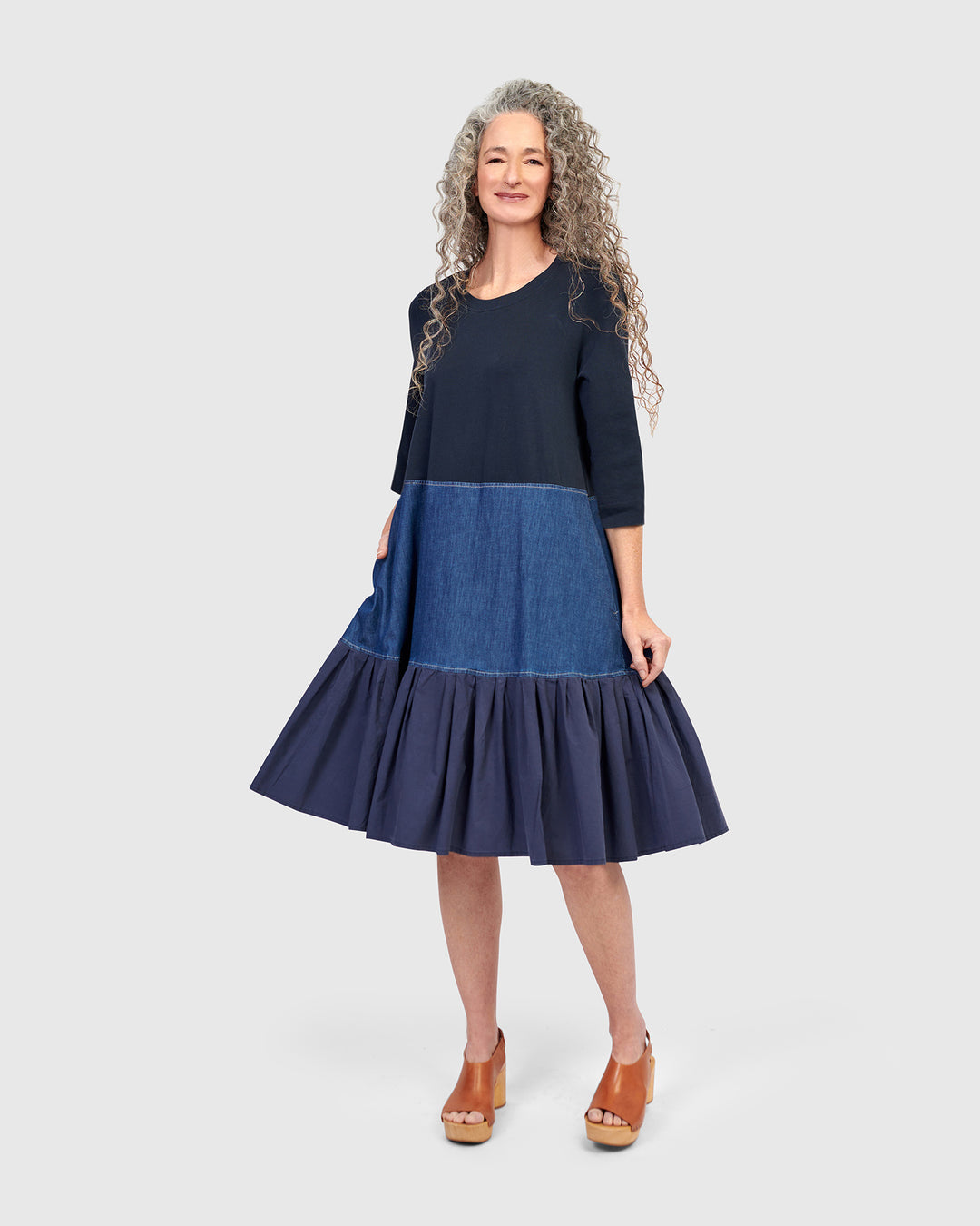 Annabelle Tee Dress, Denim