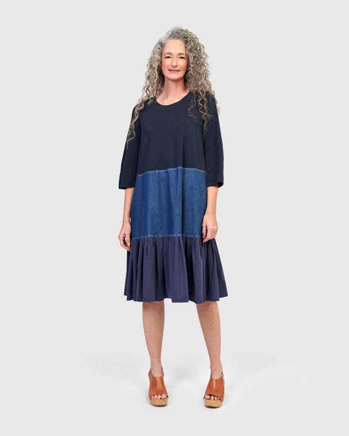 Annabelle Tee Dress, Denim