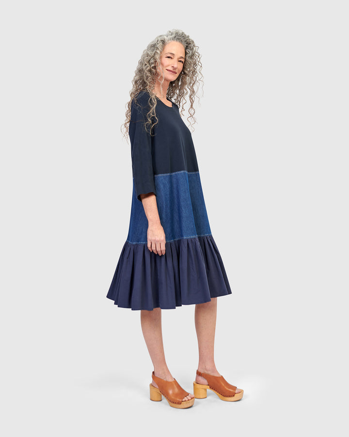 Annabelle Tee Dress, Denim