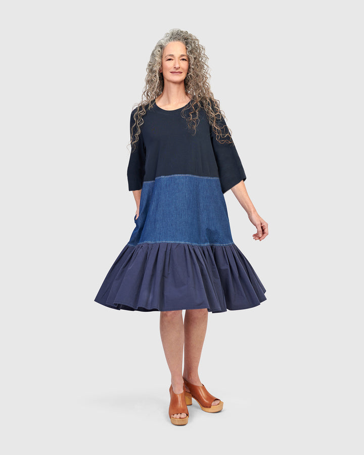 Annabelle Tee Dress, Denim