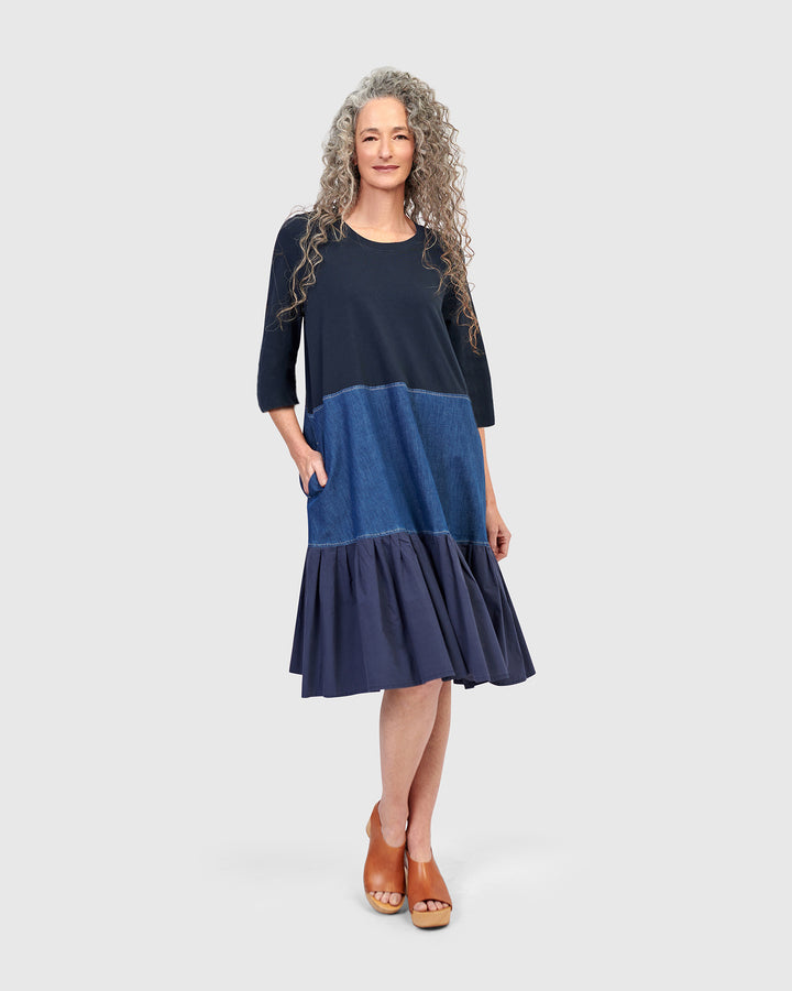 Annabelle Tee Dress, Denim