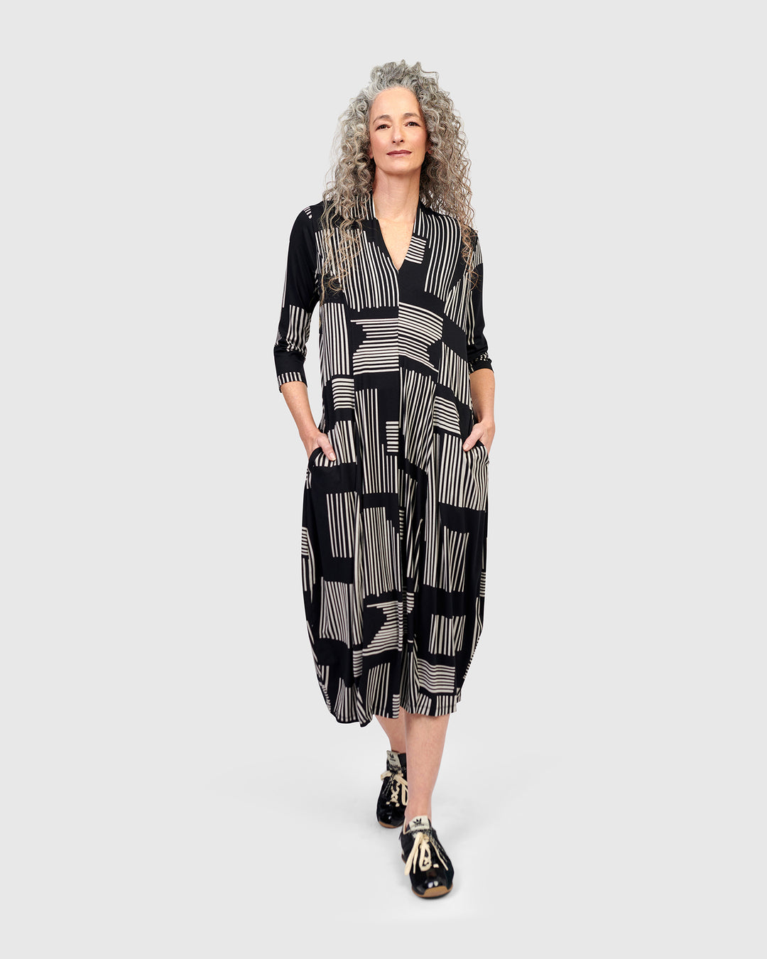 Margaux Cocoon Dress, Bars