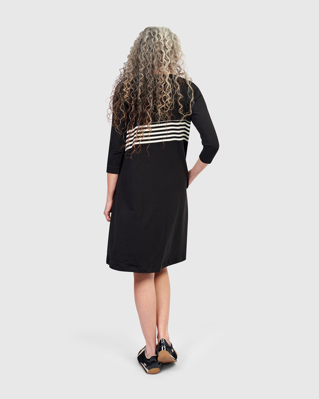 Cecile Relaxed Dress, Stripes