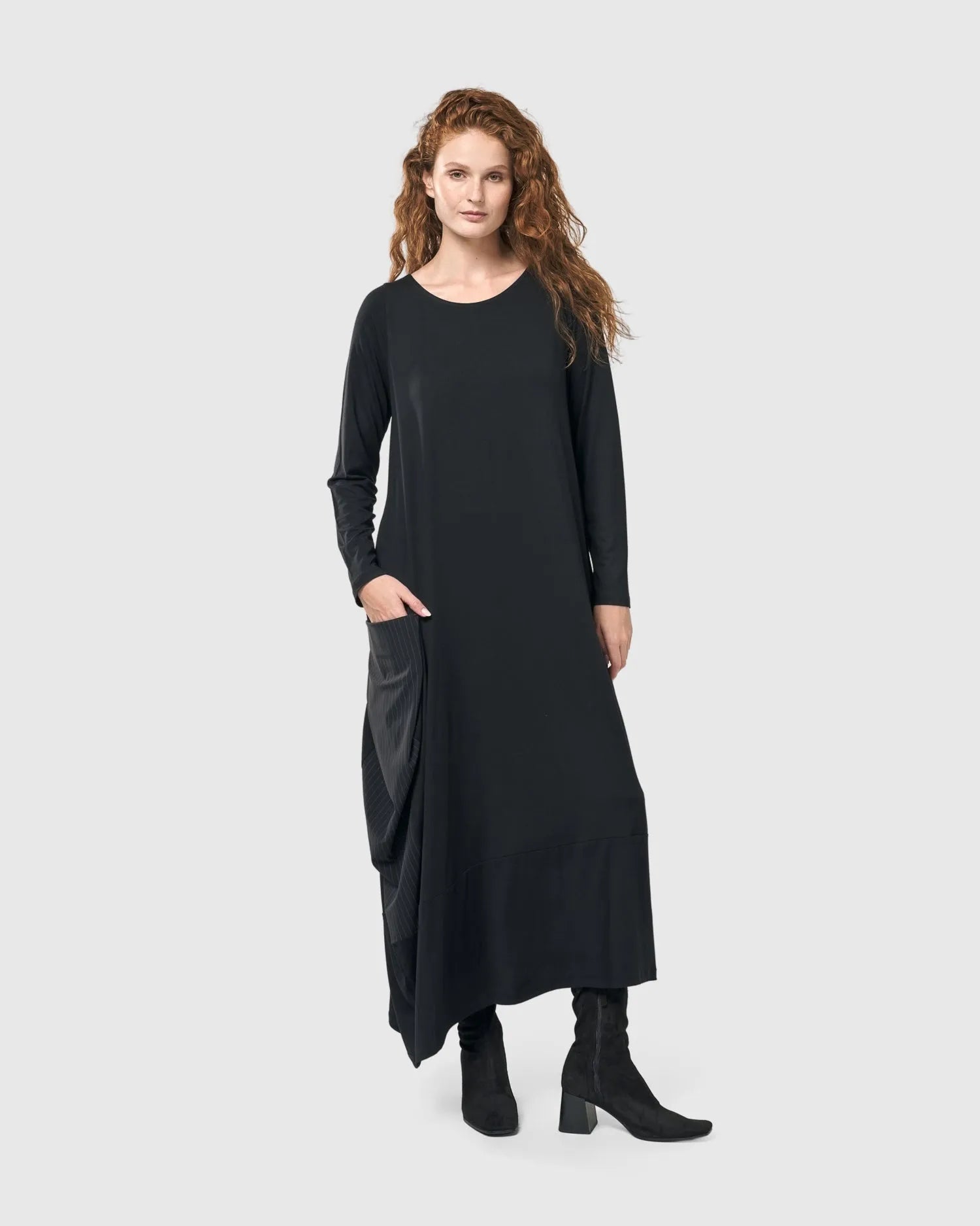 Midnight Maxi Dress, Black – Alembika U.S.