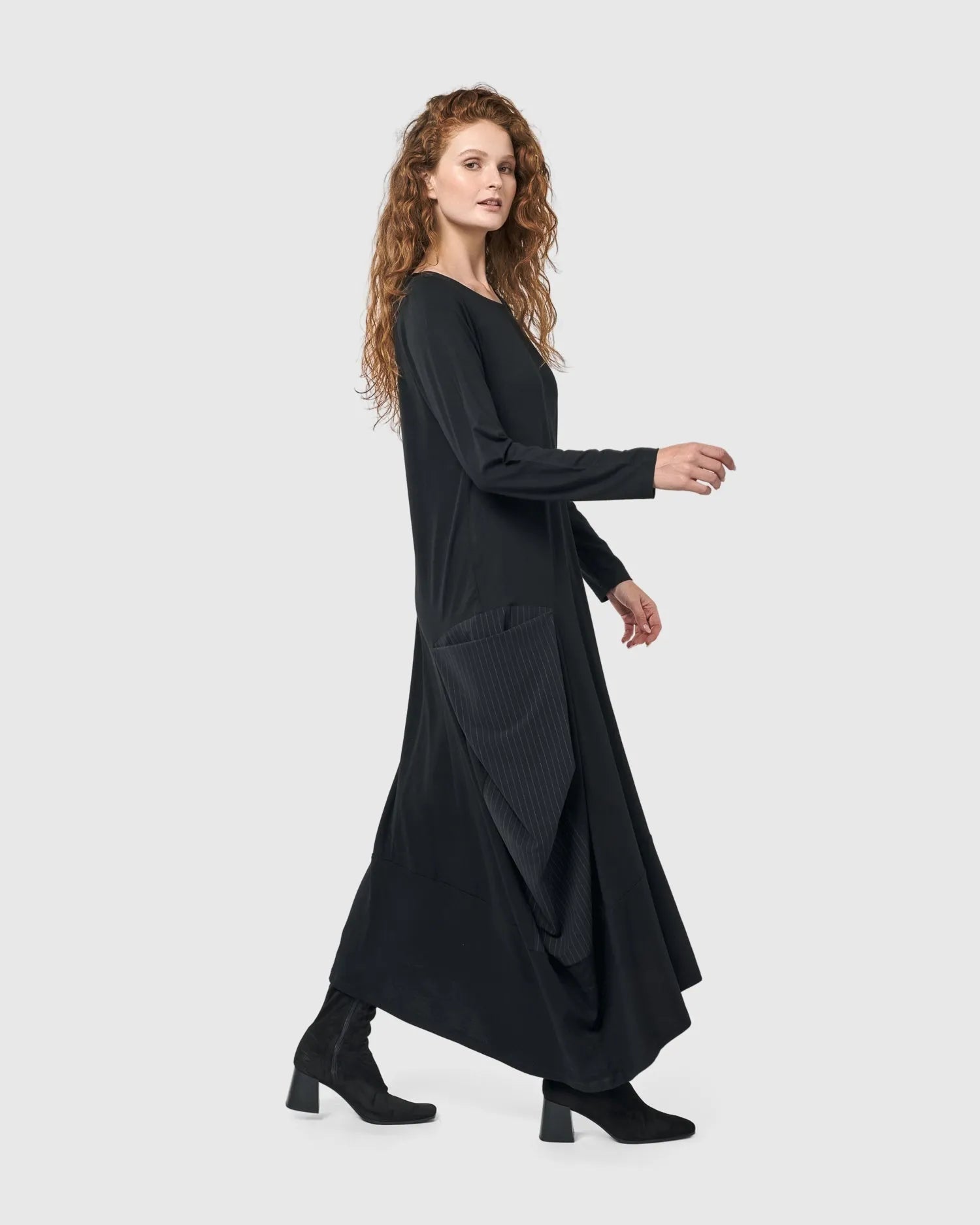 Midnight Maxi Dress, Black – Alembika U.S.