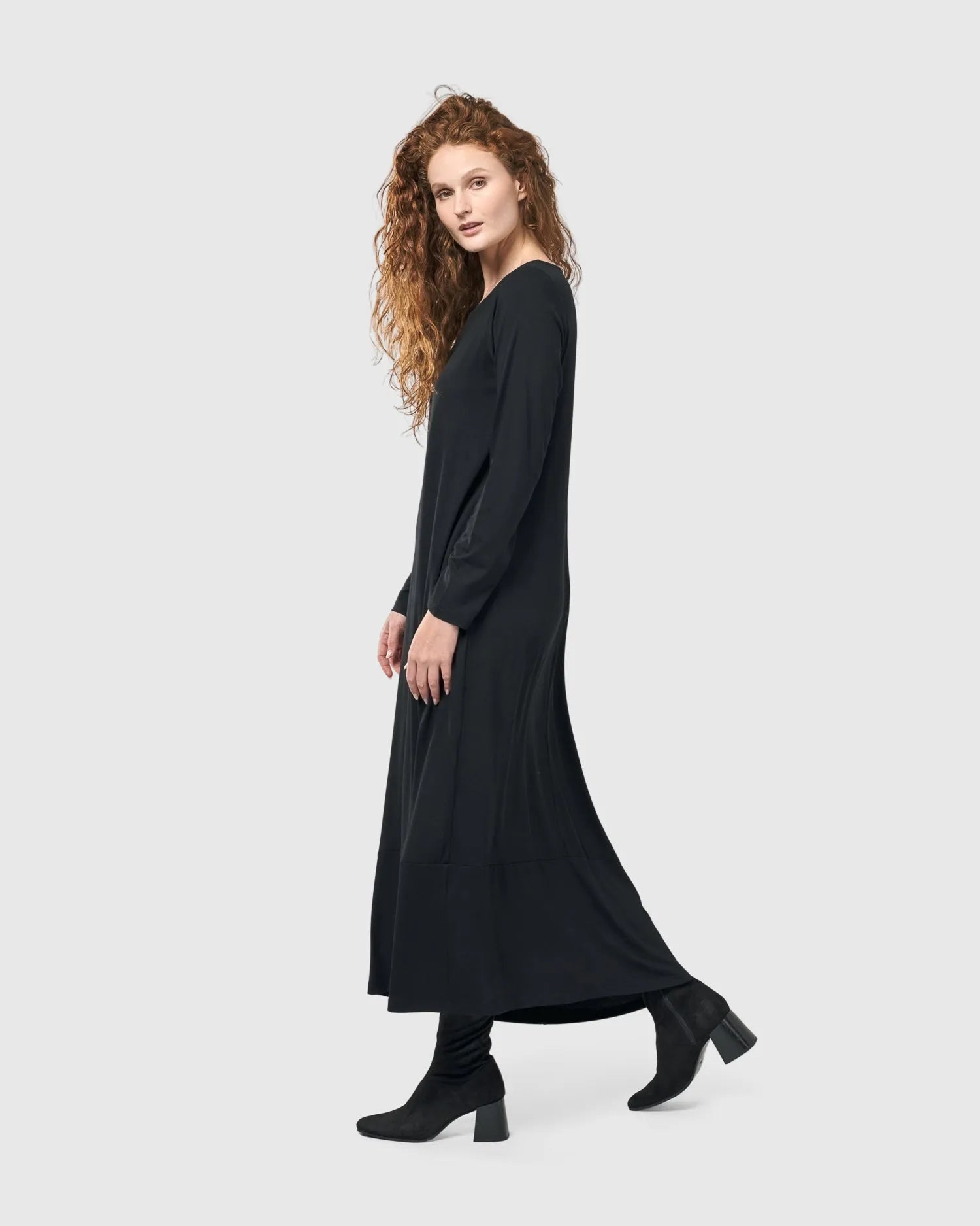Midnight Maxi Dress, Black – Alembika U.S.