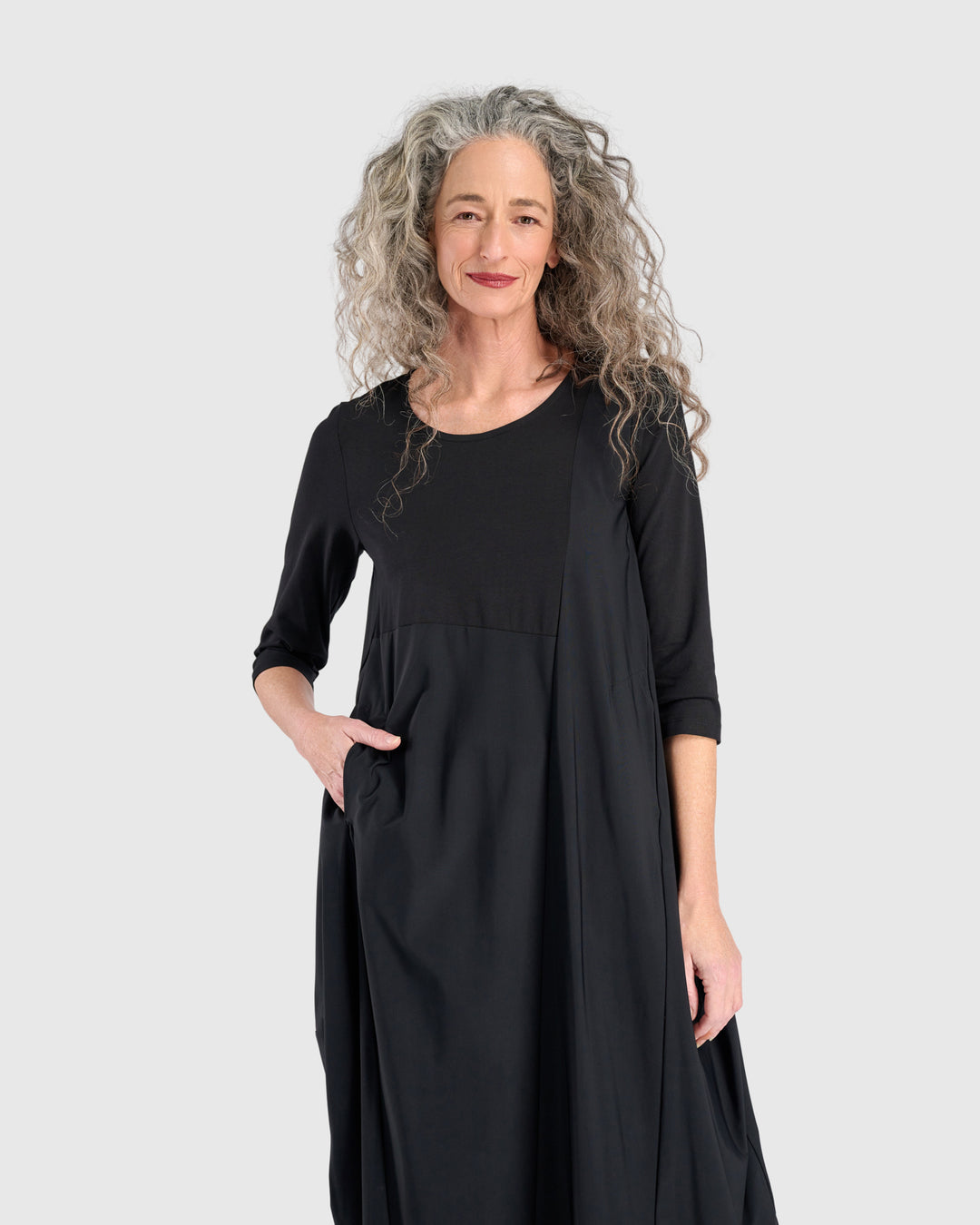 Tekbika Trek Dress, Black