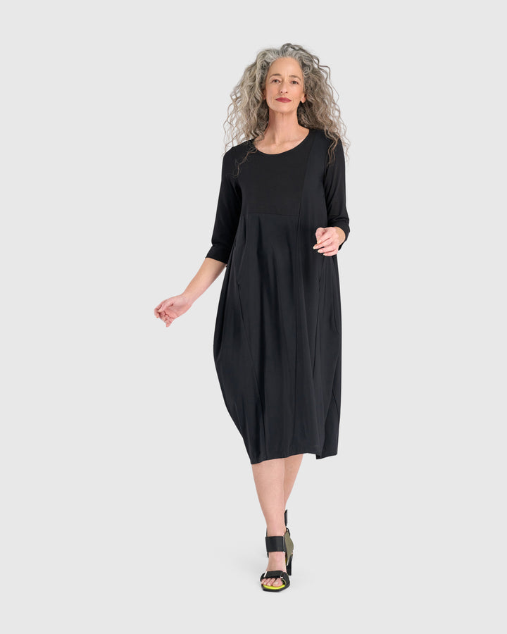 Tekbika Trek Dress, Black