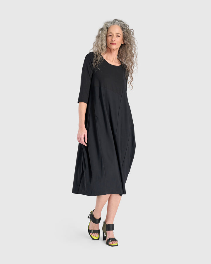 Tekbika Trek Dress, Black