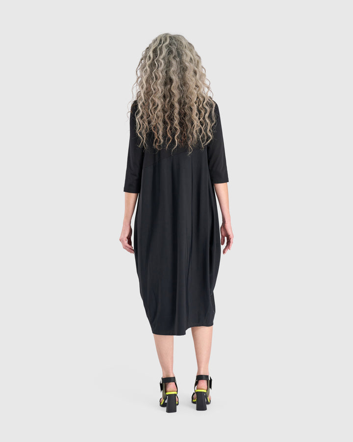 Tekbika Trek Dress, Black